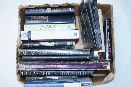 Fourteen books all on Maria Callas