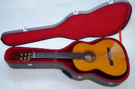 A Yamaha G235 classical guitar