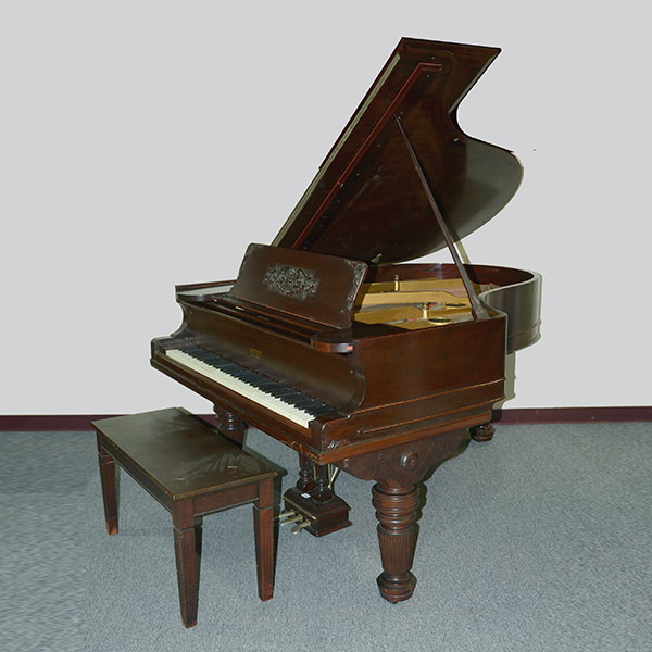 Estey Grand Piano and Bench {Dimensions when closed 39 x 72 x 58 inches}  Starting Price: $500