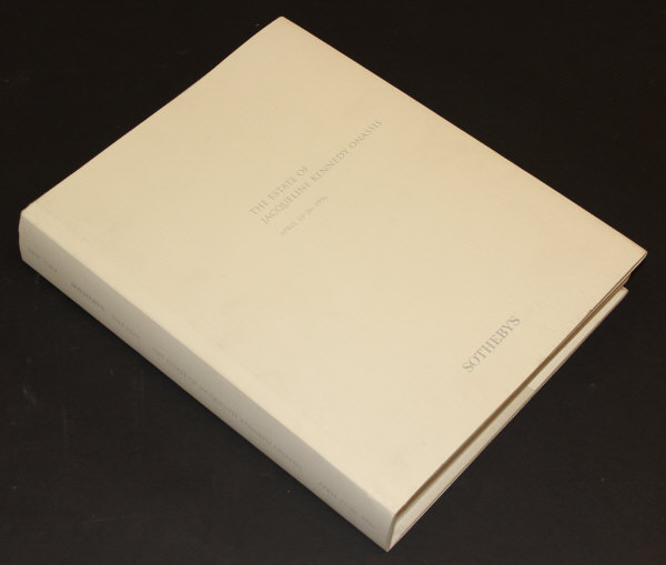 An Auction Catalogue "The Estate of Jacqueliine Kennedy Onassis", Sotheby's April 23rd-26th 1996