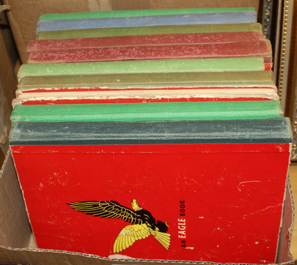 Ten volumes "Eagle Annual" (circa 1952-62), to include No. 1,2,3,4,6,7,8,9,10 and 11
