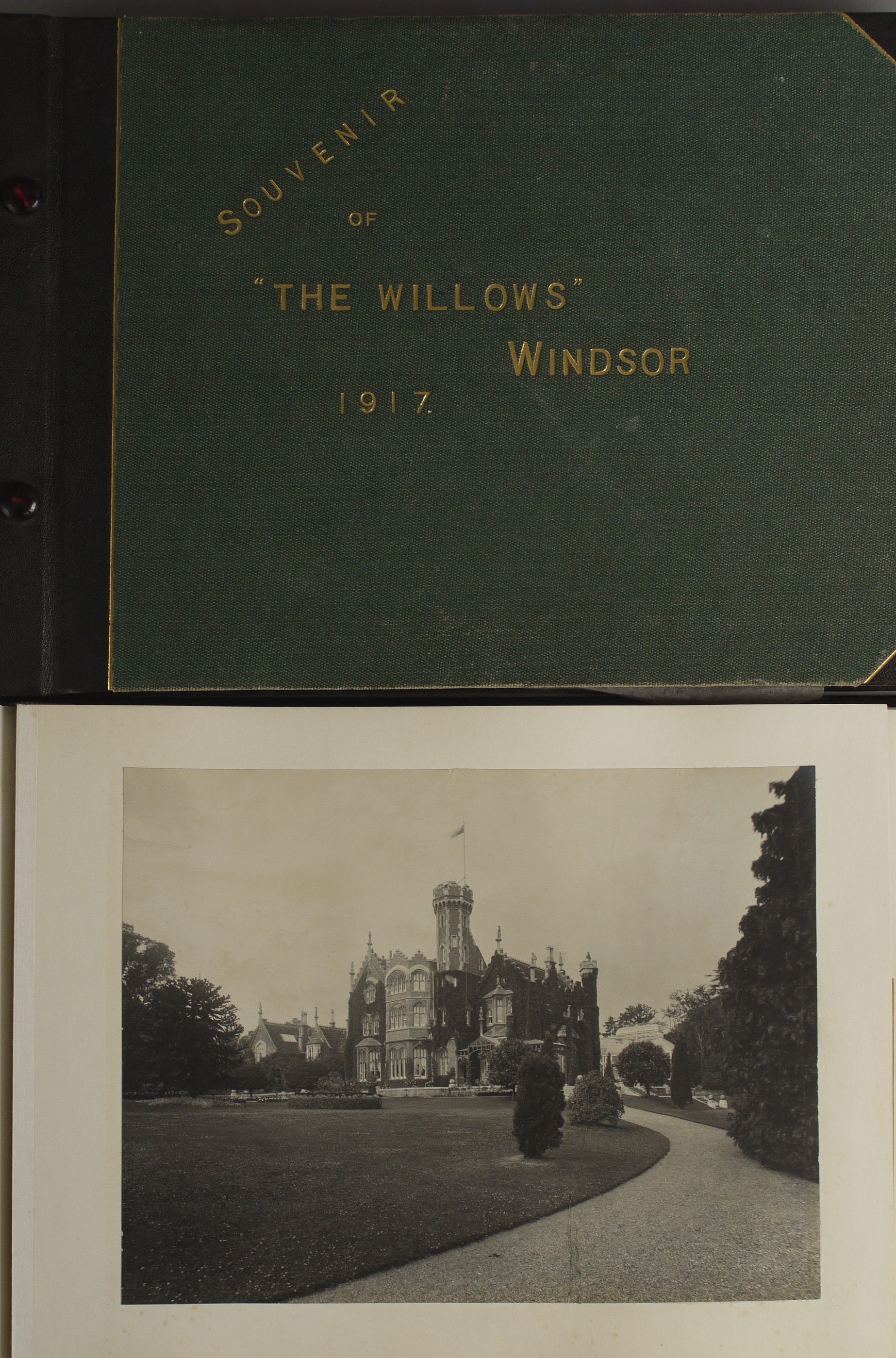 SIR DHUNJIBHOY BOMANJI: A souvenir photograph album of The Willows, Windsor, the home of Mr and