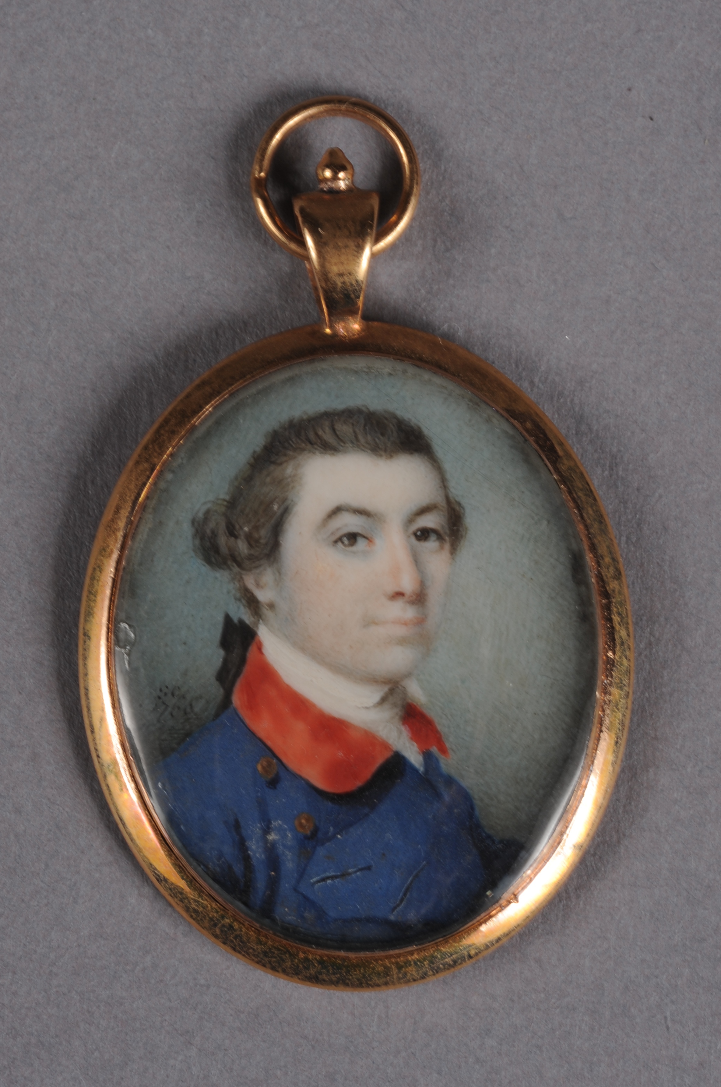 SAMUEL COLLINS (British 1730-1800) Portrait miniature of Sir George Armytage, facing to sinister,
