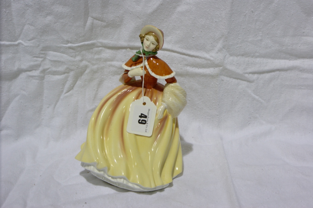 A Royal Doulton Pretty Ladies Series Figure "Autumn" Hn5323