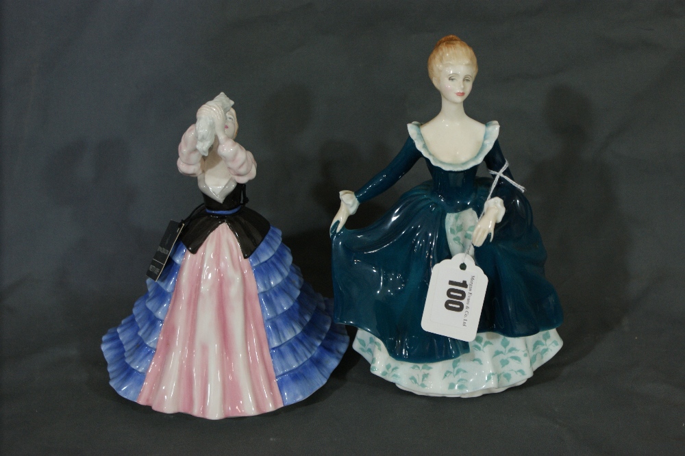 Two Royal Doulton China Figures, Susan And Janine