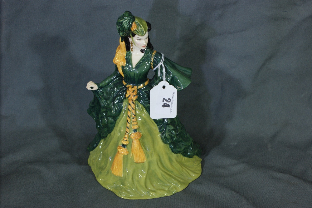 A Limited Edition Royal Doulton Figure "Scarlett O`Hara" HN4200