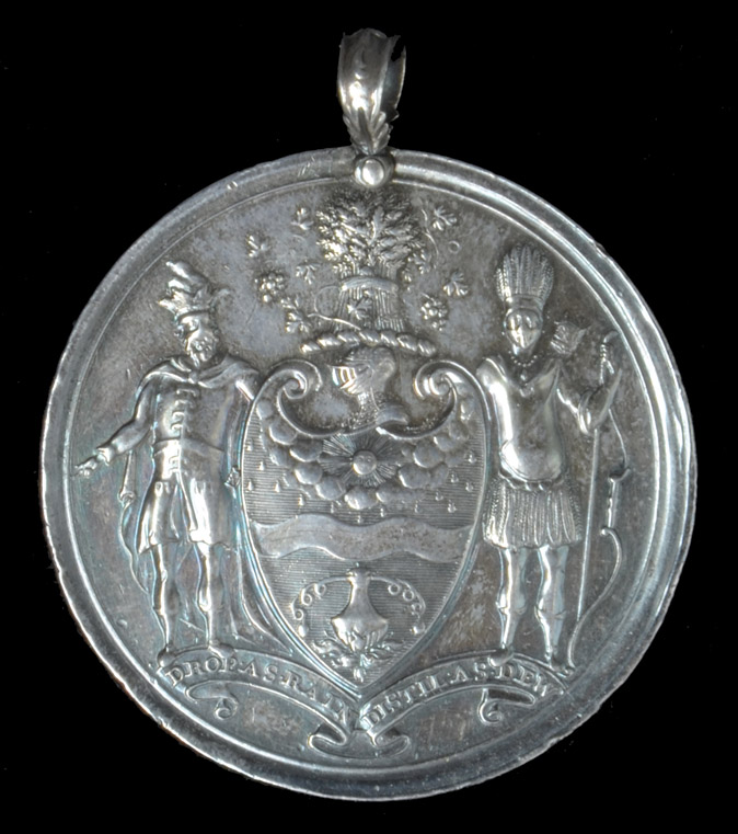 *Distiller’s Badge: The Worshipful Company of Distillers, struck silver medal, unsigned; the obverse