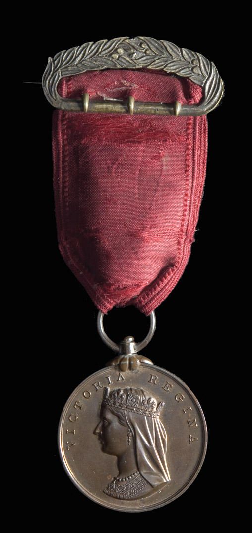 *Hong Kong Police Medal for Merit, Victoria, 4th Class, unnamed as issued, in case of issue, with