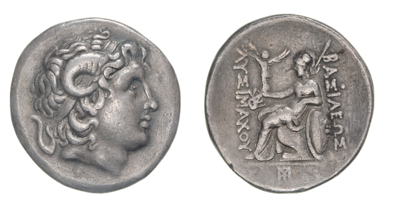 *Kings of Thrace, Lysimachus, tetradrachm, Lysimacheia, after 281 BC, deified head of Alexander