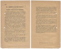 India – M K Gandhi – father of the Indian nation British propaganda leaflet to counter Gandhi`s Fast