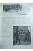 Historic Newspapers – Illustrated London News – Literature – H G Wells Summer Number of the ILN