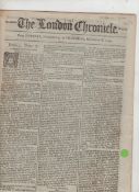 Historic Newspapers –The London Chronicle – Canada – Alexander Mackenzie edition of the London