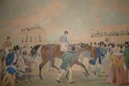 Ephemera – original prints – Horse Racing – The Derby The Derby Pets^ set of four aquatints^
