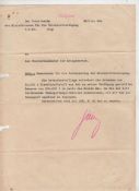 WWII – Autograph – Goerring typed letter signed no date^ requesting 30^000 tons of diesel fuel