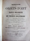 India and the Punjab – A 1861 catalogue^ titled ‘CATALOGUE des OBJETS D`ART et de CURIOSITE^