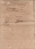 Slavery – Chinese Slavery in Cuba – a British slave owner rare document dated 1867 being a slave