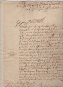 Autograph – Political – Ireland – The Duke of Ormonde letter signed by the Duke of Ormonde as Lord