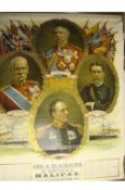 Ephemera – Poster – Boer War fine poster issued by George A Blackburn on Halifax featuring the