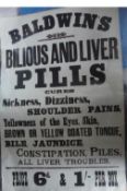 Ephemera – Poster – Medical Baldwin’s Bilious and Liver Pills cures sickness^ dizziness^ shoulder