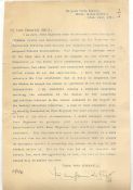 India - Important Letter from Maharajah Patiala regarding the 1931 Round Table Conference A fine