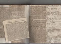 Ephemera – commonplace book of Major General ECA Gordon^ Royal Engineers^ containing his diary