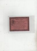 Science – Georges Cuvier^ leading French zoologist an original ticket issued by the Academie