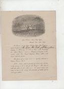 Wellington – Brunel – The SS Great Britain printed invitation to the launch of the SS Great