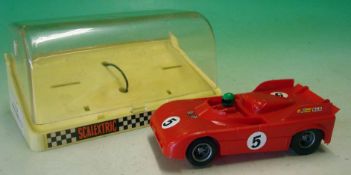 Scalextric Car: Alfa Romeo TT3 in red with number 5 Transfers French issue Ref C/103 in original box