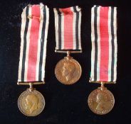 Metropolitan Police Special Constabulary Medals: To include 3 Monarchs George V Thomas A Cox, George