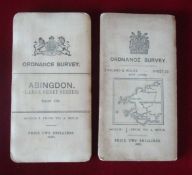 Early 20th Century Ordnance Survey Maps: Large scale series 1 inch to a mile for Abington together