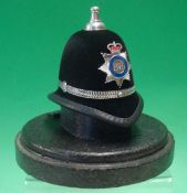 Police Miniature Presentation Ball Top Helmet: Having County Constable helmet plate comes with its