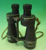 WW2 Military / Naval Binoculars: Graticules Mk IV x7 with original strap, lacking case Lots 450 to