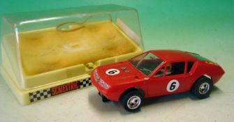 Scalextric Car: Renault 310 in red with number 6 Transfers French issue in original box