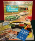 1960s Tri-ang Minic Motorway Economy Racing Set 1525: The set is in it`s original box and