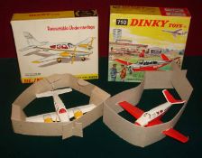 Dinky Airplanes: To include Number 710 Beechcraft S 35 Bonanza together with 715 Beechcraft C55