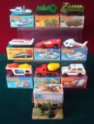 Matchbox Superfast/Rolamatics Diecast Cars: To include numbers 11 Car Transporter, 19 Cement