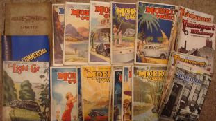Collection of Morris Owners Magazines: All from the 1930s together with some Bedford Transport