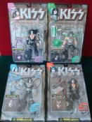 Kiss Heavy Metal Rock Star Character Figures: To consist of Four Band members Peter Criss, Paul