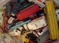 Quantity of Playworn Diecast: To include Dinky, Corgi and Matchbox overall a good selection (