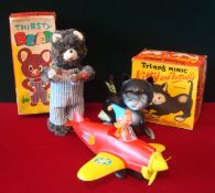 Triang Minic Kitty and Butterfly clockwork novelty comprising plastic Kitten: With Butterfly