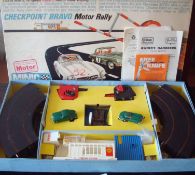 Triang Minic Motorway Racing Set and Accessories: Comprising M1516 Checkpoint Bravo Motor Rally