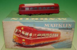 00 Gauge Marklin Electric Engine: 3016 Schienenbus rail bus in original box