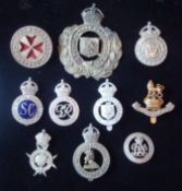 Selection of Badges: Various badges to include Luton Special, Buck`s, Lincolnshire, Malta Police,