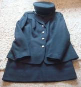 Post 1953 Woman`s Police Uniform: No pocket tunic with white metal Metropolitan buttons by Andre