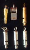 Collection of Police Whistles: To consist of some early examples Liverpool City Police, The