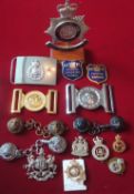 Collection of Police related Items: To consist of Metropolitan Police New Scotland Yard Plaque, Belt