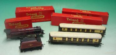 00 Gauge Triang Model Trains: To include R258S 4-6-2 The Princess Royal Loco 46200 in Maroon with