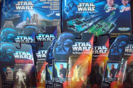Star Wars Figures Power of the Force & Shadows of the Empire: Carded figures featuring 6 Power of
