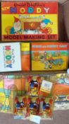 Selection of Noddy Items: To include Day out with Noddy figure, Bonbon Noddy Car with Candy 4 on