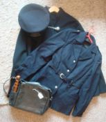 Post 1953 Woman`s Police Uniform: 2 bottom pocket tunic with white metal Metropolitan buttons